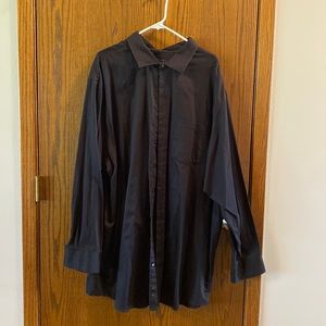 Mens dress shirt, black,